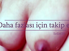 Turkish teenager with perfect tits ride like a cowboy