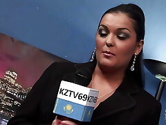 The sexual strain in the office led to chicks stripping naked and having group sex