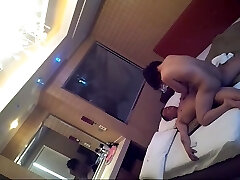 Asian middle elderly affair