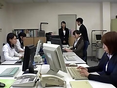 Stockings Miniskirt Secretary at Office 2