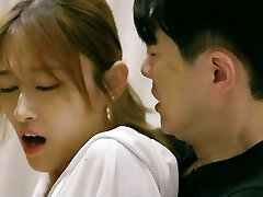 BDSM lovemaking with a bony hot Asian petite girl fuck her tight pussy and cum on her hot bod