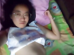 Asian cute girl a home alone 312