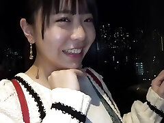 Baby face x yam-sized breasts x big ass. A national treasure sweetie and a creampie video while drowning in lust #Hinata #School stu