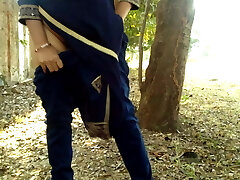 fucking stepsister in public risky orgy in forest