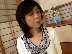 Breasty Japanese granny torn up inexperienced