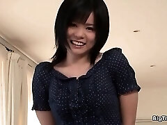 Busty asian tart goes crazy showing off part2