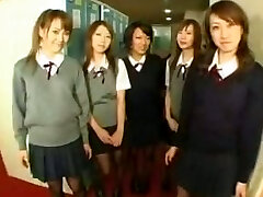 Asian Schoolgirl Cooch Buffet