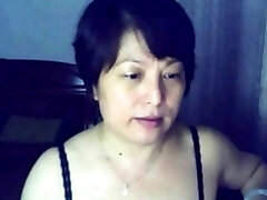 Japanese  lady on webcam