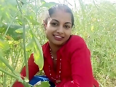Cheating the step-sister-in-law working on the farm by luring cash In hindi voice