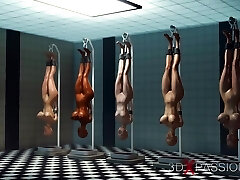 Cute Japanese colegge lady and fucking machine