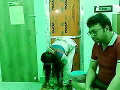 Don't Say No! My wife not at home... let me drill!! Desi maid lovemaking