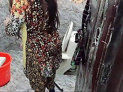 Indian Wife Ravaged In Bathroom By Her Owner With Clear Hindi Audio Dirty Chat