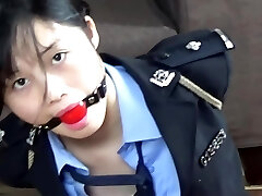 Chinese Policewoman Bondage2