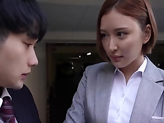 Love Make In Woman Boss Loves Have Fuck-a-thon With Young Guy, The First Thing After Work Is Make Love