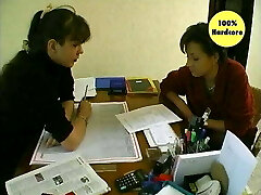 Hot real milf does porn casting and finishes up giving a blowage to the boss of the company