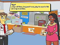 Simpsons - Burns Mansion - Part Two Sexy Ebony Ass By LoveSkySanX