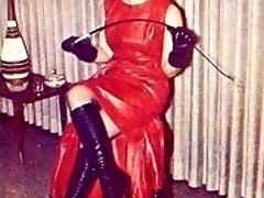 Vintage high heels collage