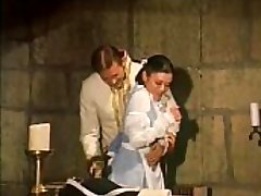 Maid of an officer is fumbled and fucked on the desk