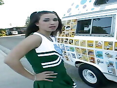 Courtney James Gets Smashed By The Ice Cream Man