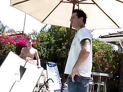 अद्भुत जर्मन किशोरों की लड़की तैराकी के बाद एक कठिन मुर्गा की सवारी प्यार करता है