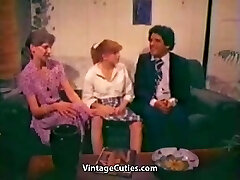 мать присоединяется не ее дочь, ебля (1970 старинные)