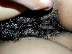 Village wife's hot sexy pussy spanking video