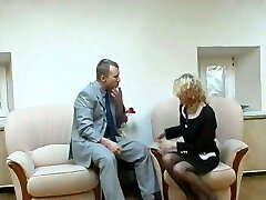 Pantyhose stuffed in pantyhosed poon and fuck