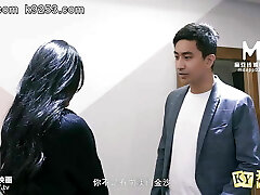 Widow's wish - Spectacular Asian widow in stockings and high heels has an affair with a man, she is smashed and begged for mercy