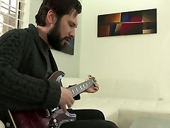 Messy young chick Alana Summers hooks up with her bearded stepfather