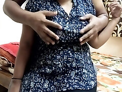 HOT INDIAN GIRL BIG BOOBS PRESSING, SIX NINE, RIDING & Nutting Inside PUSSY