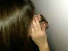 Jenny's first gloryhole she didn't want to be there