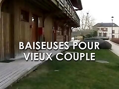 Swingers party at the house of old couple.