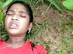 Desi Indian Girl Humped in Forest