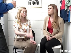 2 guilty bitches including kinky Ashley Lane are punished with rough sex