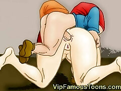 Snowwhite and dwarfs fuck-fest