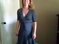 Wife does strip for hubby