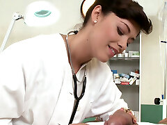 Divine nurse Ava Dalush gets fucked in missionary stance