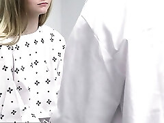 Perv Doctor - Cute Babe Harlow West Gets Used And Fucked In Freak Three Way With Doctor And Nurse