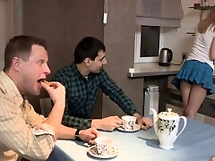 Romantic russian Isabel Stern enjoying love rocket