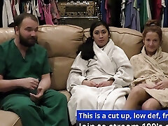 Freshman Jasmine Rose Gets Hitachi Magic Massager Orgasms By Doctor Tampa During Physical 4 College At HitachiHoesCom