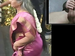 Jerking for a hot 70 + grandma