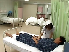 Impressive Japanese model Nozomi Osawa, Luna Kanzaki, Hinata Komine in Kinky Nurse, Stockings JAV video