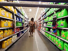 Flashing my assets while shopping