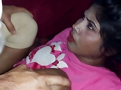 First-timer boy girl blowjob doggy couple creamp