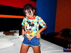 Asian teenager amateur pleases her tourist client&rsquo;s big dick