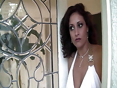 Eva Notty is a steamy Cougar that takes advantage of all the dick she can because of her nympho ways Seduces A Door To Door Salesman