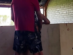 Outdoor fuck older abondoned ruins