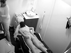 Covert Spy Cam - Russian Beaty Salon - Pussy Depilation 01