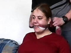 Sexy vintage Domination & Submission fisting movie of a male slave