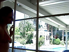 Skinny Wife tempt Dark-hued Guy next Door to Cheating Interracial Sex